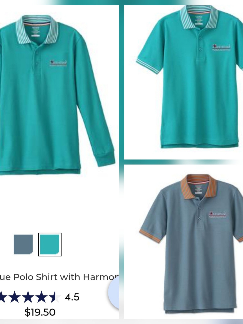 Harmony Public School Polos (9 Shirts)